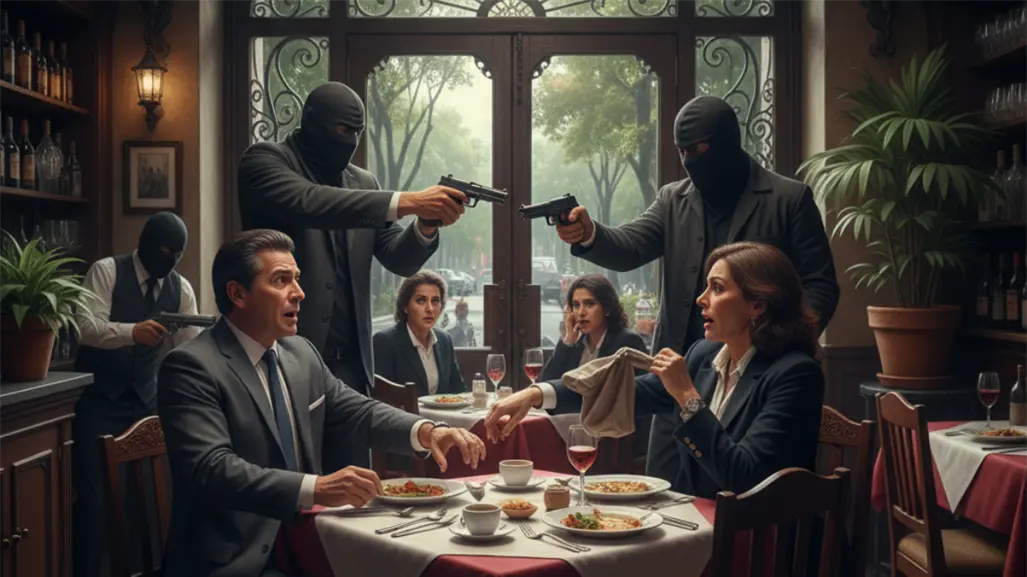 Asalto a mano armada en Niza Pedregal; roban relojes a comensales en Álvaro Obregón