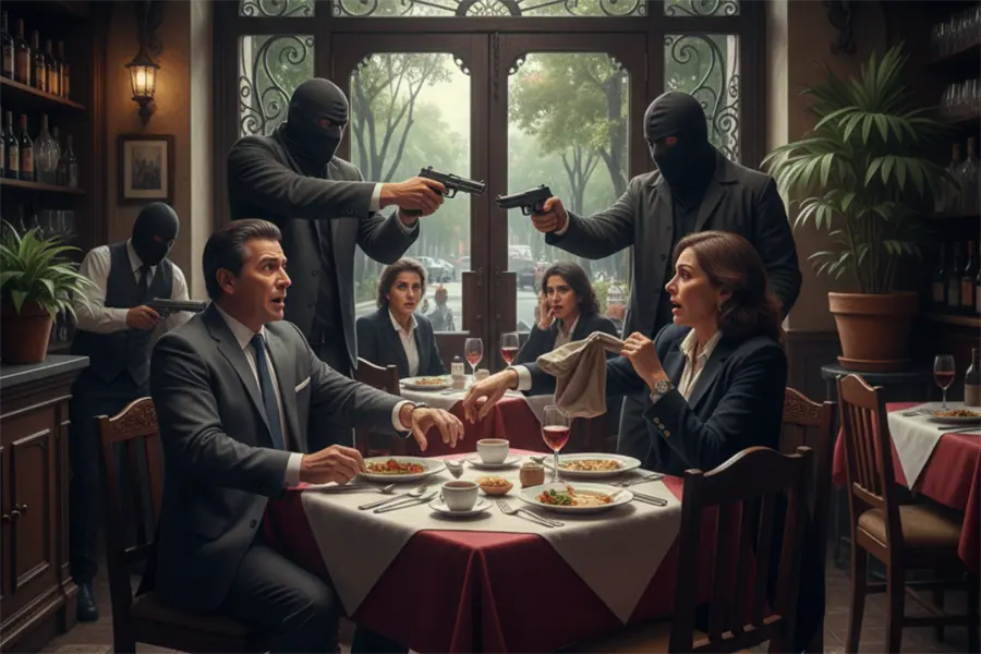 Asalto a mano armada en Niza Pedregal; roban relojes a comensales en Álvaro Obregón