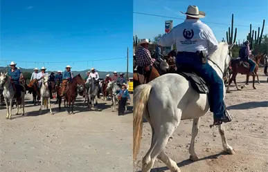 Realizan cabalgatas en las fiestas de El Sargento y La Ventana en La Paz