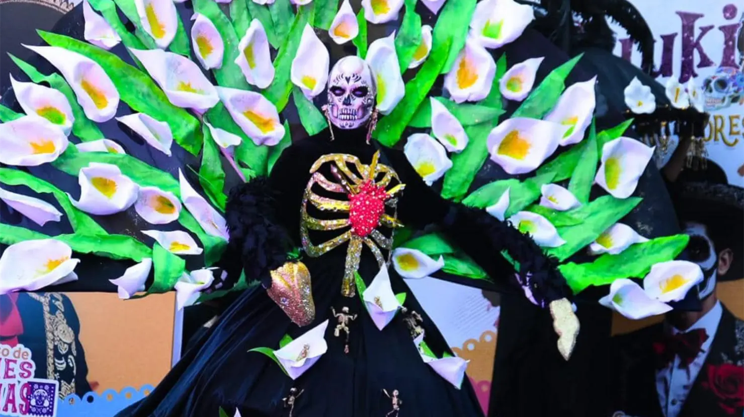 Este martes 28 se llevará a cabo la exposición de la Catrina Monumental. Foto: Especial.