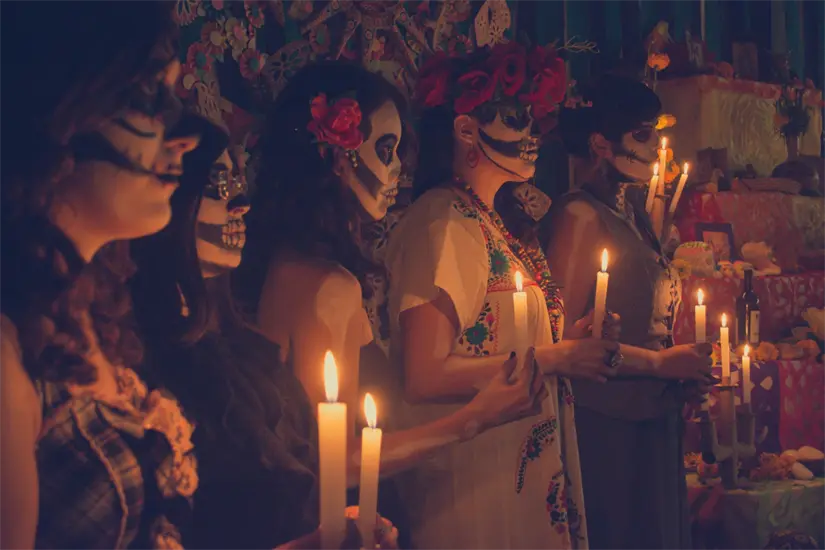 imagen recuadro El Festival Viviendo la Tradición es un evento cultural que celebra el Día de Muertos como patrimonio mexicano y tamaulipeco. Foto: Gobierno de México