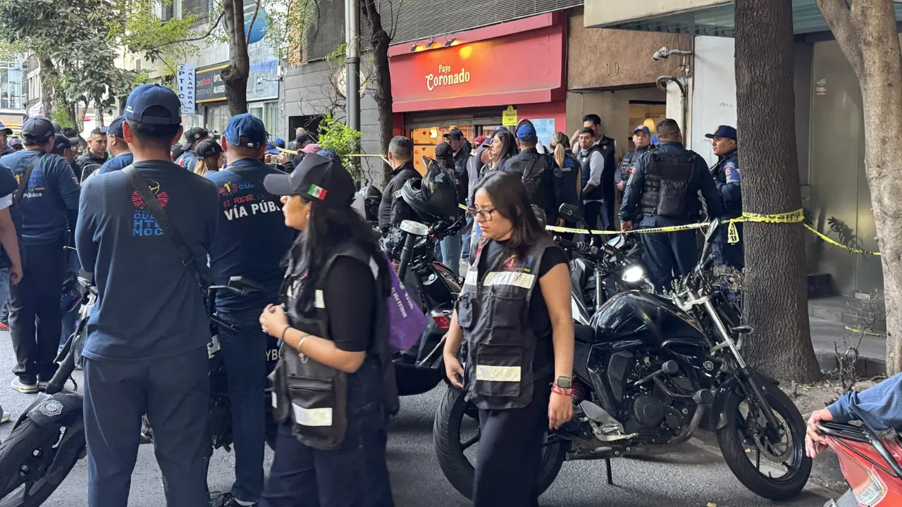Operativo contra fiestas clandestinas en CDMX. Foto: X @israellorenzana