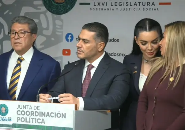 Omar García Harfuch comparece ante la Jucopo en la Cámara de Diputados