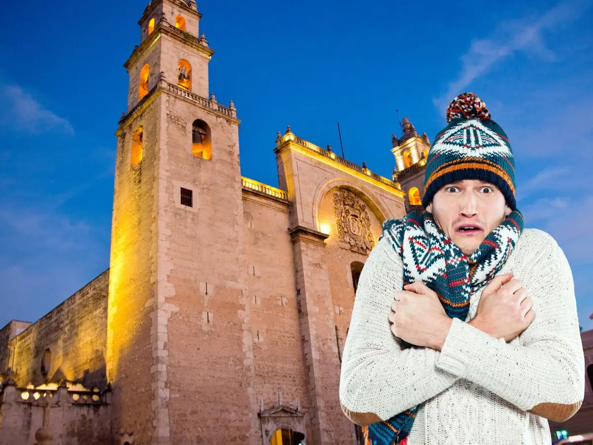 Las bajas temperaturas se presentarán esta semana en Yucatán debido a frentes fríos que afectarán la región, por lo se pronostica un ambiente de “heladez”.- Fuente Canva