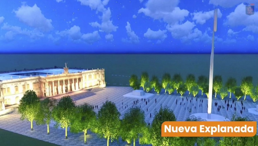 ¿Qué pretende el gobierno con está nueva explanada de los Héroes? 
