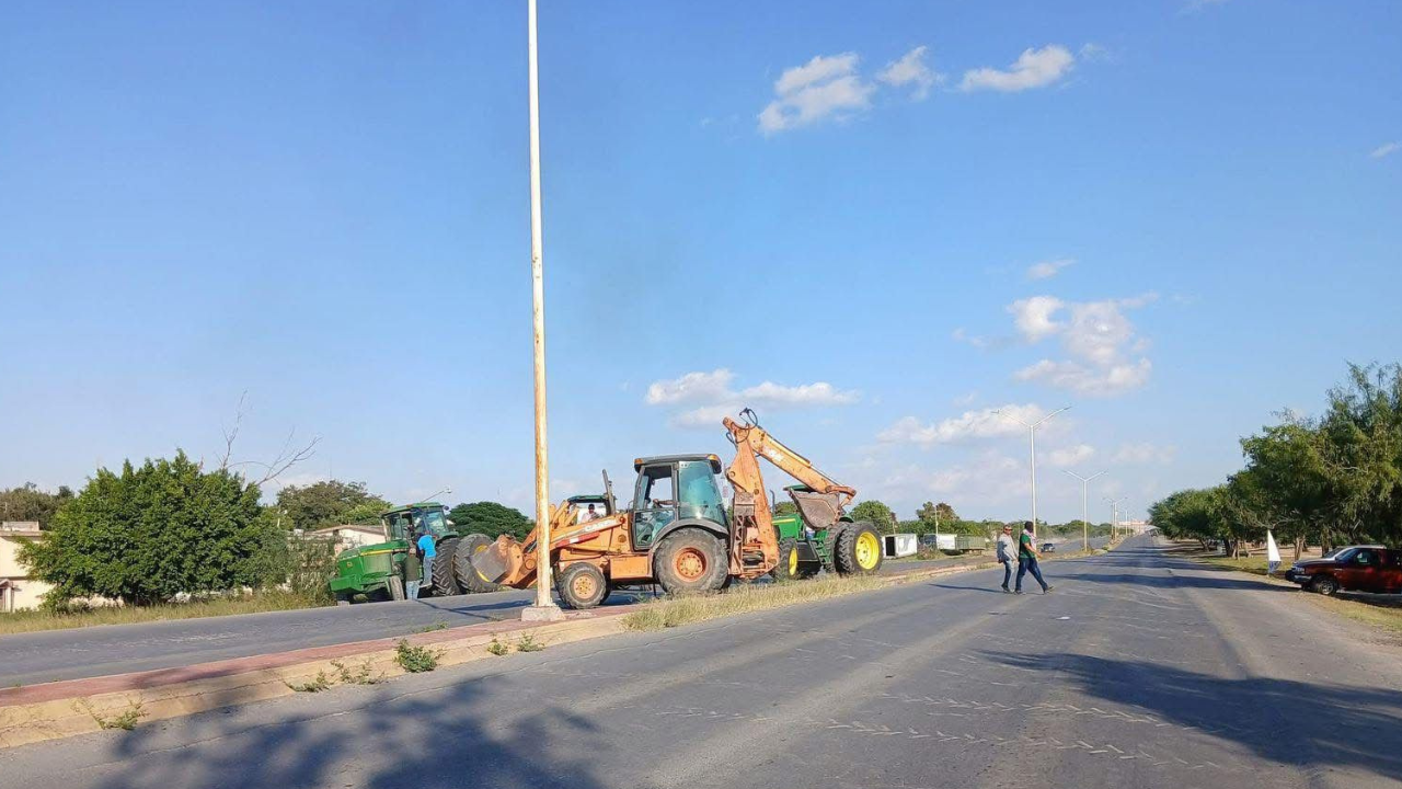Productores levantan bloqueos en San Fernando y Libramiento de Río Bravo. Productores levantan bloqueos en San Fernando y Libramiento de Río Bravo.