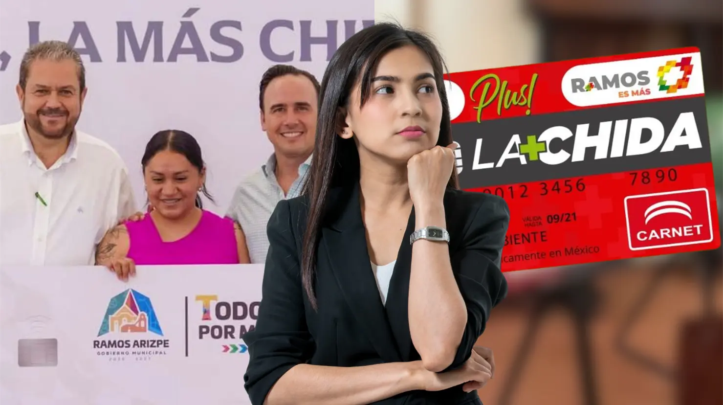 Tarjeta La Más Chida en Ramos Arizpe, ¿todavía se puede tramitar? Foto: Canva | Facebook - Ramos Arizpe.