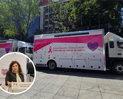 Clara Brugada busca romper récord con un millón de mastografías gratuitas en CDMX