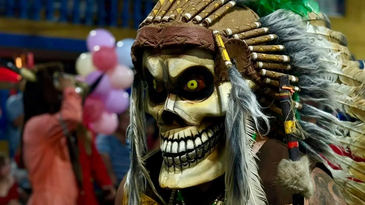 Los festejos por el Día de Muertos o Xantolo, como se le conoce en la región huasteca, llega al sur de Tamaulipas. Foto: Axel Hassel