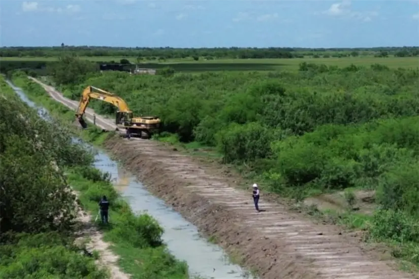 imagen recuadro El suministro de agua a los distritos de riego en el norte d eTamaulipas puede quedar comprometida con el cumplimiento del Tratado de Aguas. Foto: Carlos García