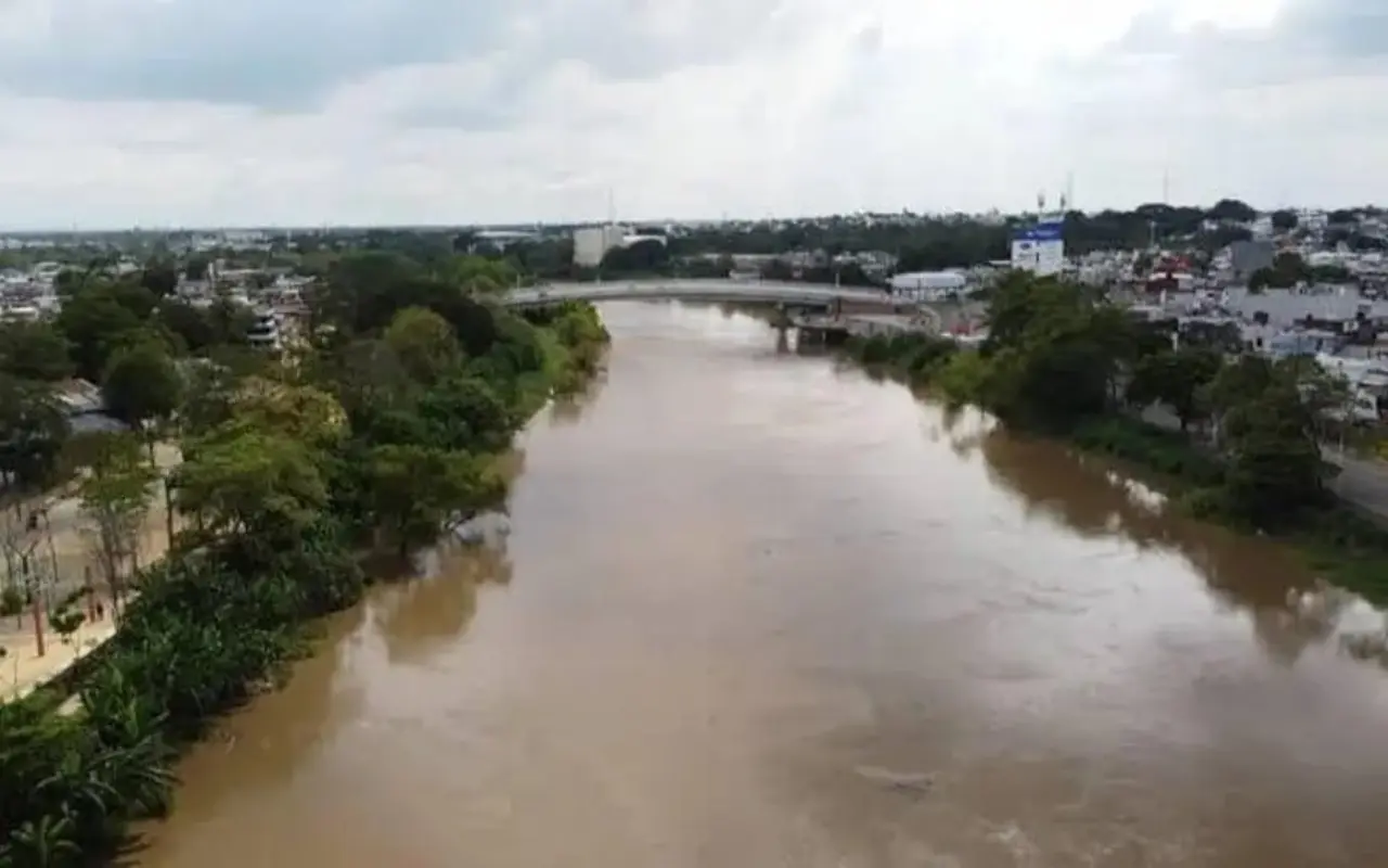 Río en Tabasco. Foto: Armando de la Rosa