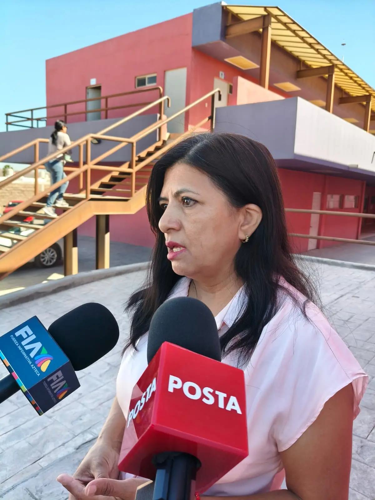 imagen recuadro Deyanira Nájera, directora del CJEM en entrevista con medios de comunicación / Foto: Marco Juárez