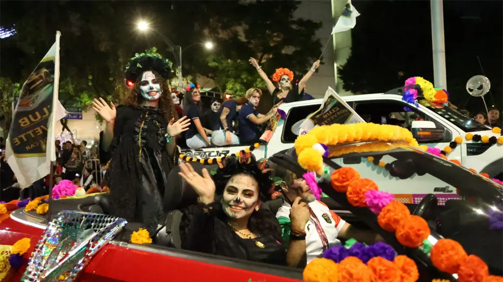 Ruta de la caravana de catrinas y catrines en Nezamictlán 2025: calles cerradas y alternativas viales