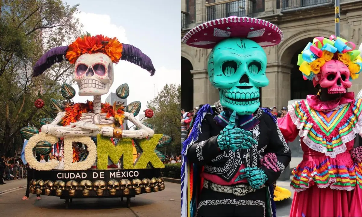 Desfile de Día de Muertos en CDMX    Foto: Jefatura de Gobierno CDMX