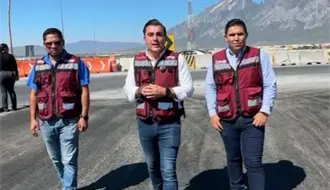 Manuel Guerra anuncia la próxima inauguración del puente de Portal Vista Bella en García