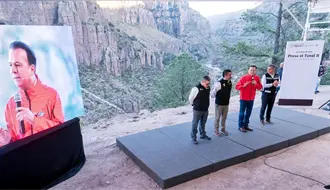 Esto dijo Esteban Villegas en el banderazo oficial de la Presa Tunal 2, este 28 de octubre