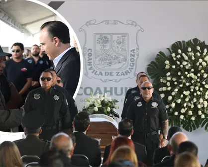 Despiden al comandante "Pluma" con honores en Coahuila tras operativo en la frontera norte