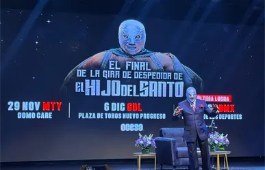 El Hijo del Santo anuncia su última lucha con la máscara intacta: ¿Cuándo y dónde?