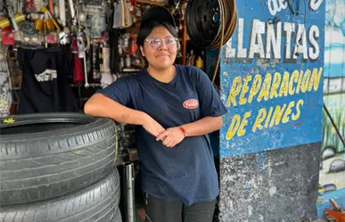 Arely, la joven talachera de la CDMX que rompe estereotipos y demuestra que la fuerza no tiene género