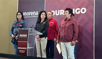 Luisa María Alcalde, presidenta nacional de Morena, estuvo en Durango por esta razón