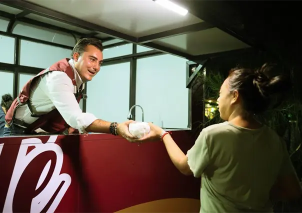 Manuel Guerra Cavazos lleva la Tortillería Móvil de la Gente para apoyar a las familias de García