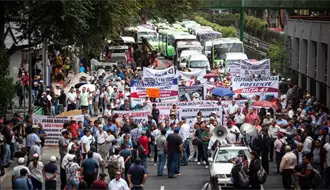 Megabloqueo y marcha de transportistas ya tiene zonas confirmadas; ¿cuándo y qué vialidades serán afectadas?