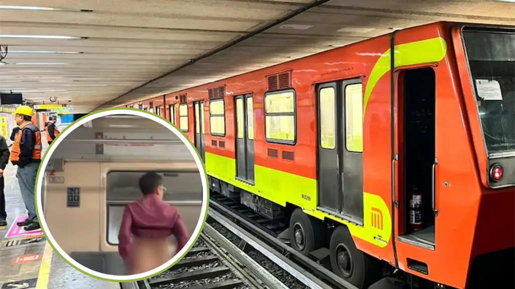 Creador de contenido para adultos se exhibe en Metro CDMX y genera indignación por falta de seguridad