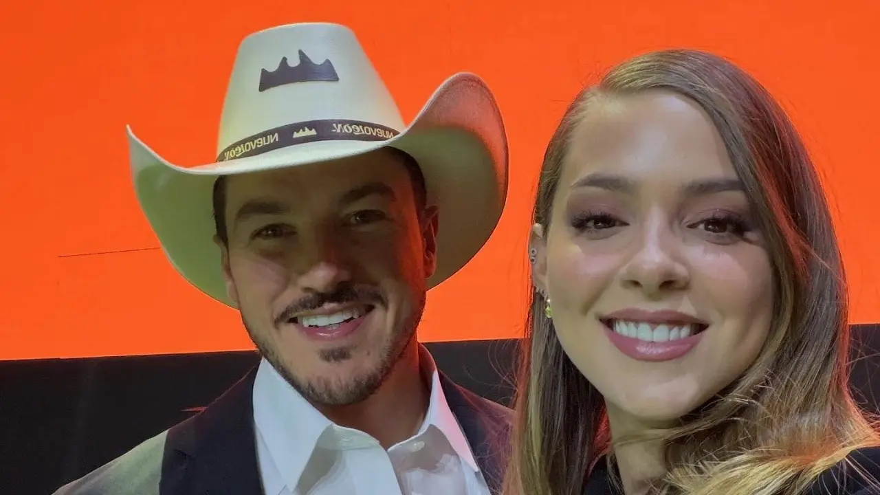 El gobernador Samuel García y la titular de Amar a Nuevo León, Mariana Rodríguez. Foto: Facebook Samuel García