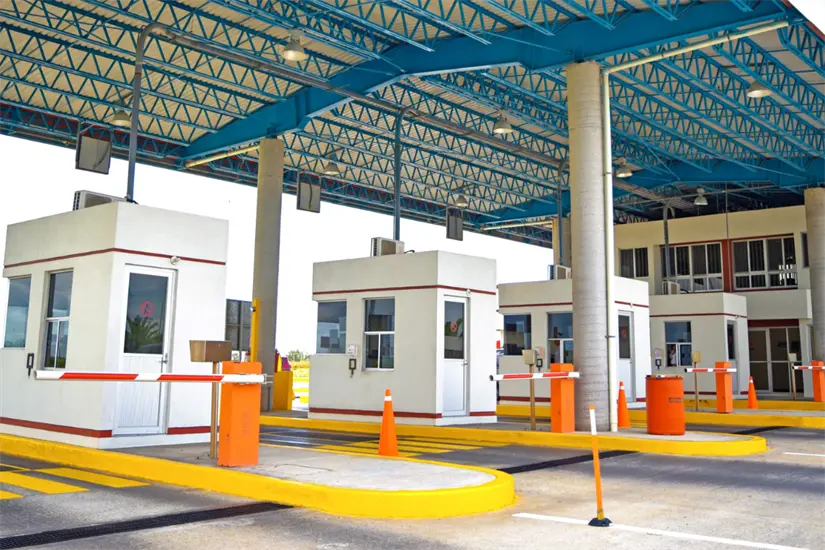 imagen recuadro El Puente Internacional Anzaldúas une a las ciudades de Mission, Texas y Reynosa, Tamaulipas. Foto: Carlos García