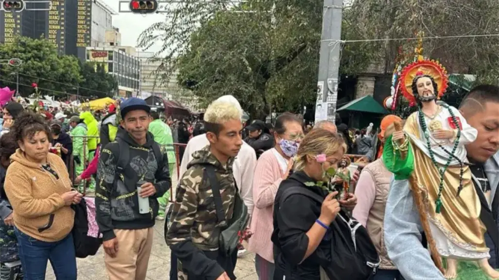 Día de San Judas Tadeo en CDMX: calles cerradas y rutas alternas a la iglesia de San Hipólito HOY 28 de octubre