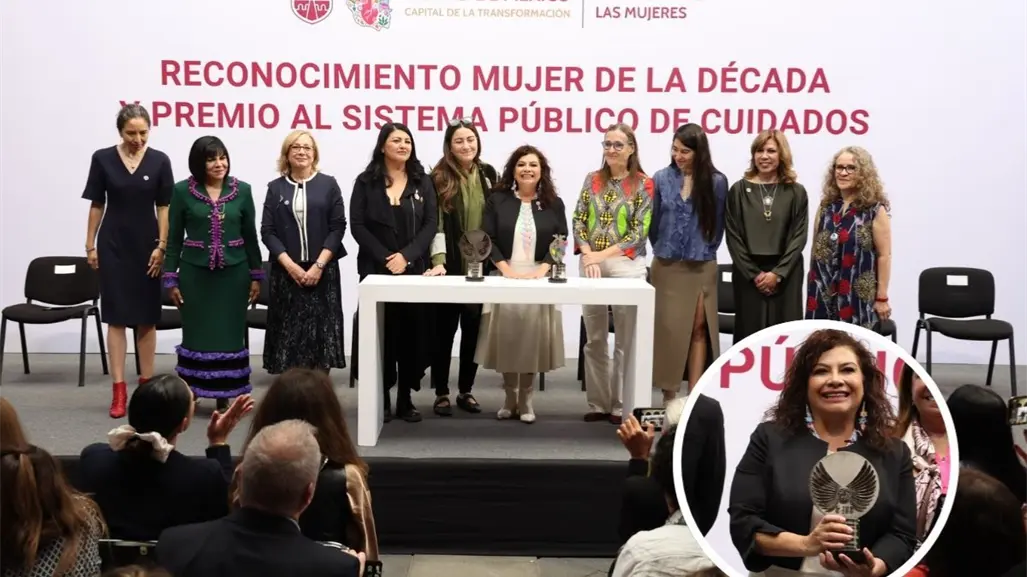 Women Economic Forum distingue a Clara Brugada por Sistema Público de Cuidados en CDMX