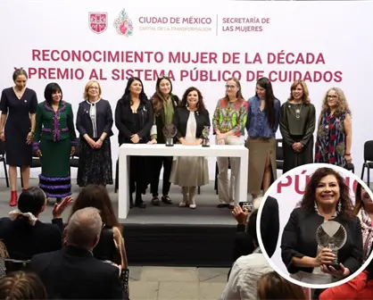 Women Economic Forum distingue a Clara Brugada por Sistema Público de Cuidados en CDMX