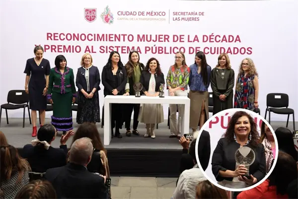 Women Economic Forum distingue a Clara Brugada por Sistema Público de Cuidados en CDMX Women Economic Forum distingue a Clara Brugada por Sistema Público de Cuidados en CDMX