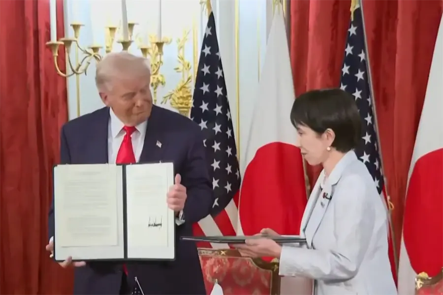 Donald Trump y Sanae Takaichi fortalecen la relación bilateral entre EU y Japón