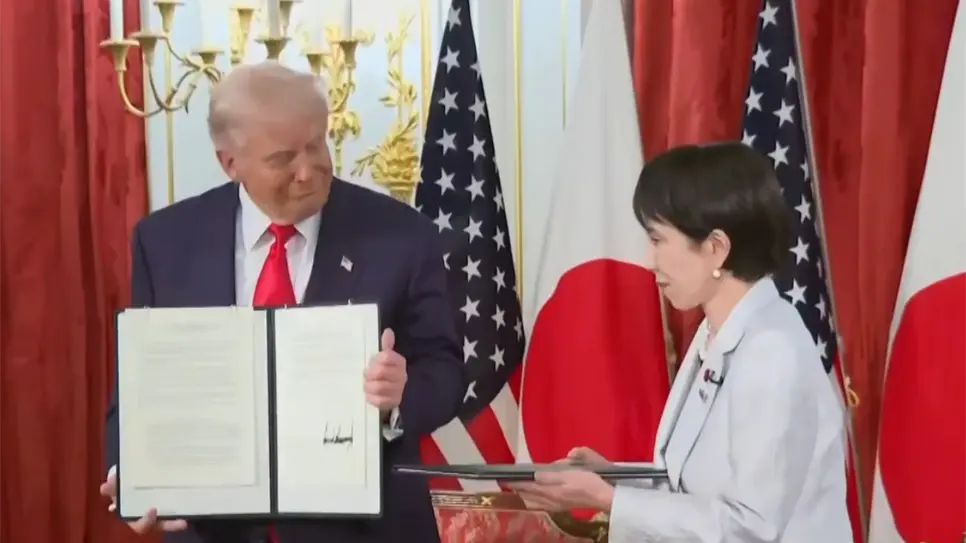 Donald Trump y Sanae Takaichi fortalecen la relación bilateral entre EU y Japón Donald Trump y Sanae Takaichi fortalecen la relación bilateral entre EU y Japón