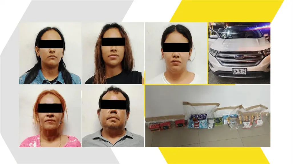 Capturan a cinco integrantes de banda de farderos en Santiago