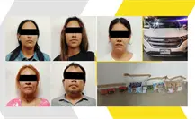 Capturan a cinco integrantes de banda de farderos en Santiago Capturan a cinco integrantes de banda de farderos en Santiago