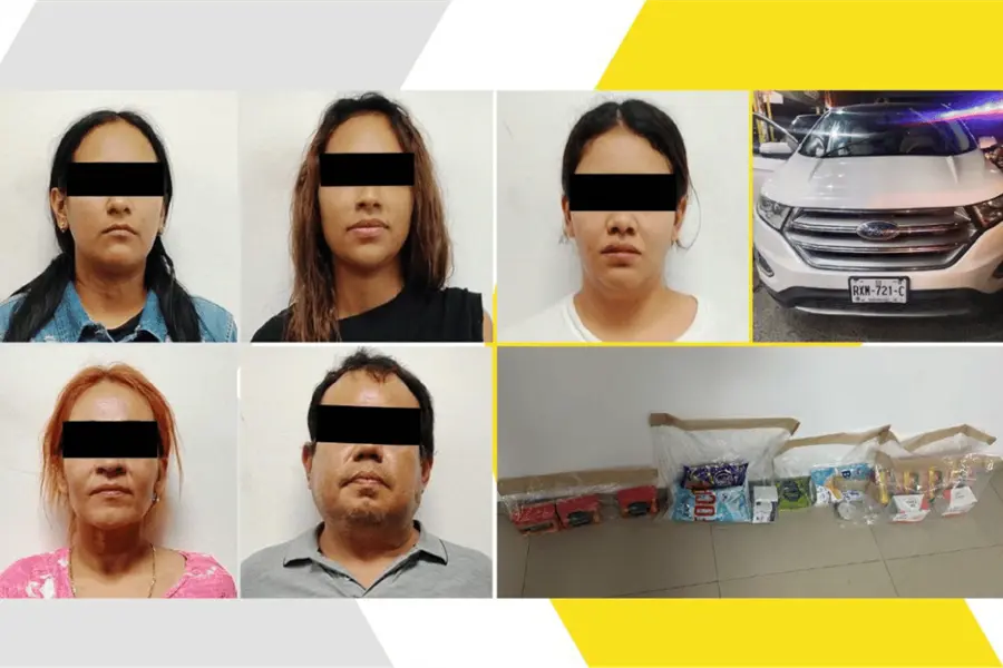 Capturan a cinco integrantes de banda de farderos en Santiago