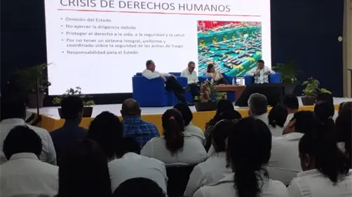 Académicos de Chiapas aseguran que las armas dañan la economía y aumentan la violencia a las mujeres Académicos de Chiapas aseguran que las armas dañan la economía y aumentan la violencia a las mujeres