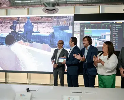 Javier Díaz inaugura pozo Carneros III para mejorar suministro de agua en Saltillo