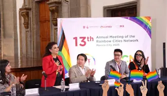 Clara Brugada pone a CDMX en el mapa global de la inclusión; el Rainbow Cities Network llega a la capital