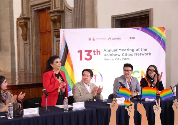 Clara Brugada pone a CDMX en el mapa global de la inclusión; el Rainbow Cities Network llega a la capital
