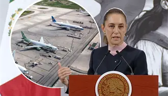 Claudia Sheinbaum responde a EU por cancelación de vuelos al AIFA: “México no es piñata de nadie”