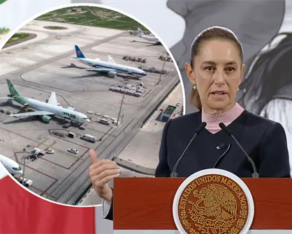 Claudia Sheinbaum responde a EU por cancelación de vuelos al AIFA: "México no es piñata de nadie"