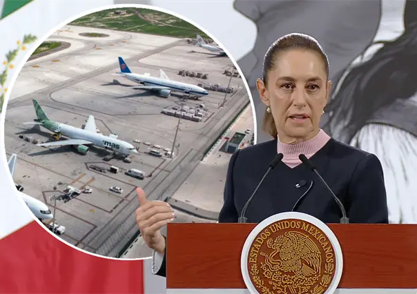 Claudia Sheinbaum responde a EU por cancelación de vuelos al AIFA: "México no es piñata de nadie"