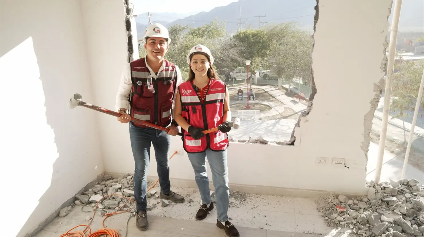 Con esta obra, García se convierte en el primer municipio de Nuevo León con un modelo integral de atención psicológica y psiquiátrica. Foto: Manuel Guerra Cavazos.