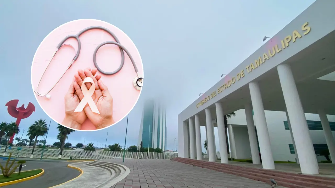 El Congreso de Tamaulipas se sumó a las campañas de prevención del cáncer de mama. Foto: Victoria Jiménez