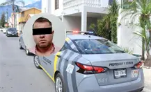 Arrestan a El Cuate tras conducta agresivo en filtro de seguridad de Santiago, Nuevo León Arrestan a El Cuate tras conducta agresivo en filtro de seguridad de Santiago, Nuevo León