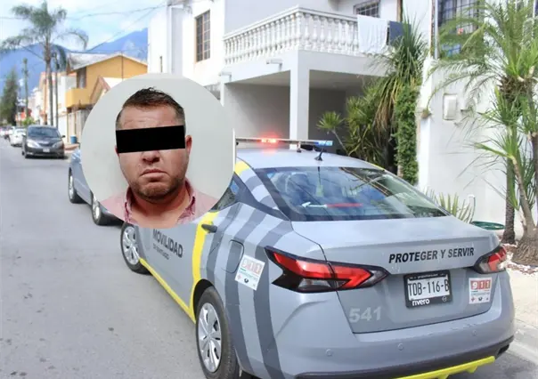 Arrestan a El Cuate tras conducta agresivo en filtro de seguridad de Santiago, Nuevo León