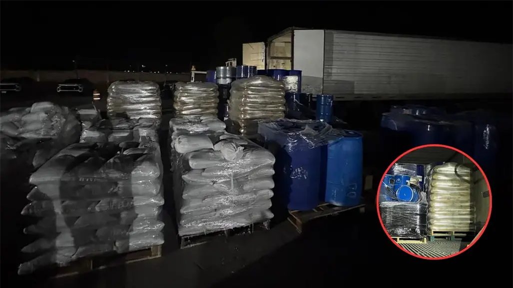 Aseguran en Durango cargamento millonario de precursores de cristal